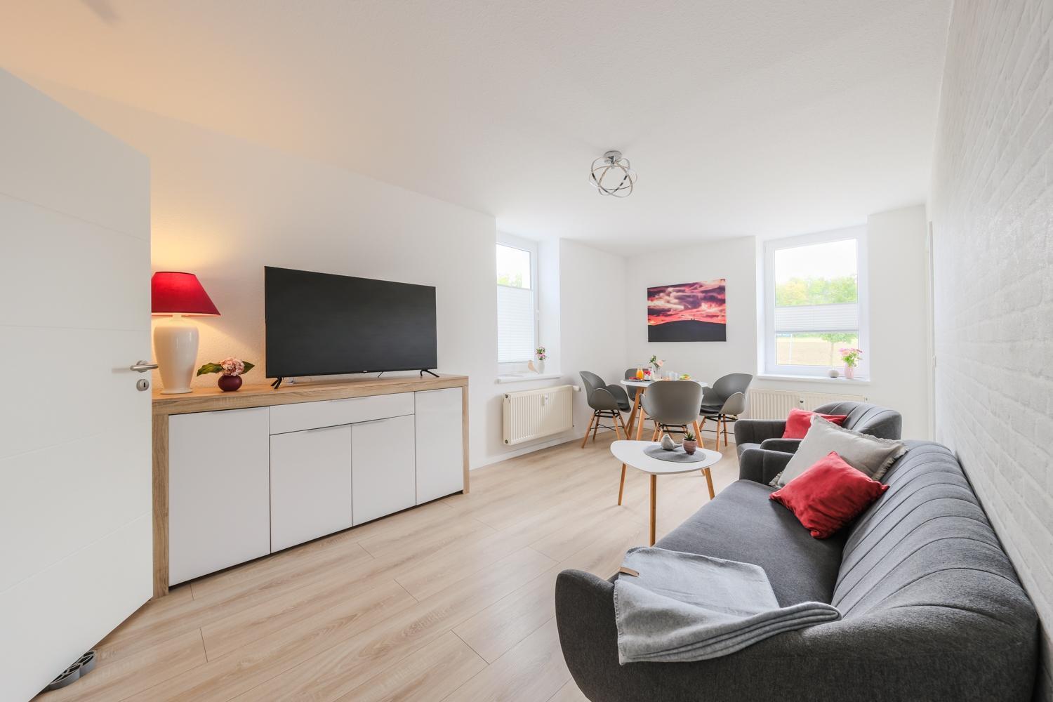 "Harztraeume No3" Mit Parkplatz - 2 Sz - Smart Tv - Sitzplatz Im Freien Apartment Wernigerode Luaran gambar